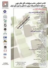 Poster of The Second Conference on New Horizons in Geography and Planning, Architecture and Urban Planning of Iran