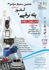 Poster of 6th International  elevators and escalators symposium in Iran