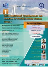Poster of The first international conference on narration of language teaching-learning process