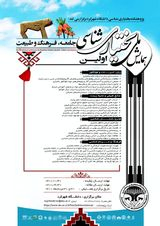 Poster of First Bakhtiari National Conference on Science (Society, Culture and Nature)