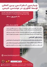Poster of Fourth International Conference on Technology Development in Chemical Engineering