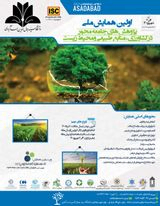 Poster of The first national conference on community-based research in agriculture, natural resources and the environment