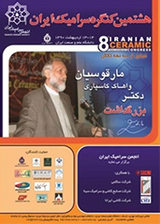 Poster of 08th Iranian Ceramic Congress