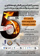 Poster of Fifth International Conference on Technology, Mining and Geology Engineering Technology Development