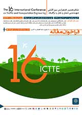 Poster of The 16th International Conference on Traffic and Transportation Engineering
