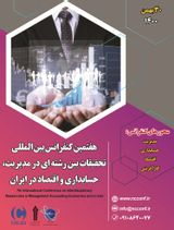 Poster of 7th International Conference on Interdisciplinary Researches in Management Accounting Economics and in Iran