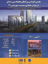 Poster of 7th International Conference on Interdisciplinary Researches in Civil Engineering, Architecture and Urban Management in 21st Century