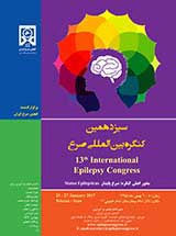 Poster of 13th International Epilepsy Congress