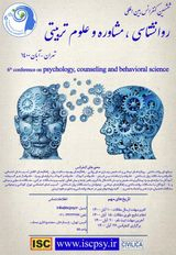 Poster of Sixth International Conference on Psychology, Counseling and Educational Sciences