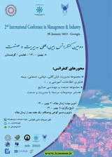 Poster of The Second International Conference on Management and Industry