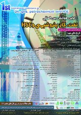 Poster of First International Conference on Oil, Gas, Petrochemical and HSE