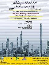 Poster of The Fifth  International Conference of Oil  , Gas  , Refining & Petrochemical with focus  on Relationship Between Government , University and Industry