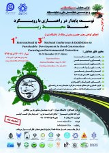 Poster of  First international and Third National Conferences on Sustainable Development in Road Construction Focusing on Environmental 