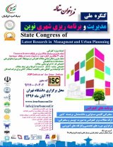 Poster of National Congress of  innovative management and urban planning