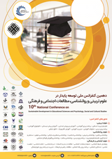 Poster of The 10th National Conference on Sustainable Development in Educational Sciences and Psychology, Social and Cultural Studies
