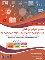 Poster of 8th International Conference on New Research in Accounting, Management and Humanities in the Third Millennium