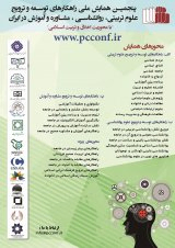 Poster of The 5th National Conference on the Development and Promotion of Educational Sciences, Psychology, Advice and Education in Iran