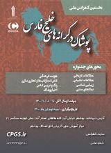 Poster of The 1st Clothes National Conference Of Persian Gulf Shores