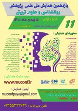 Poster of Eleventh National Conference on Psychology and Educational Sciences