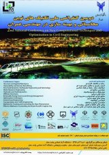 Poster of 2nd National Conference on New Computational techniques & Optimization in Civil Engeineering