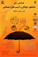 Poster of National Conference on Students, Youth and Social Pathology (Immunization & Confrontation)