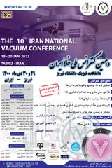 Poster of 10th National Vacuum Conference of Iran