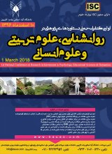 Poster of First National Conference on Research Achievements in Psychology, Educational Sciences and Humanities