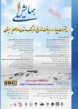 Poster of National Conference on "Sustainable Development; Approach to the History, Culture, and Civilization of Sistan
