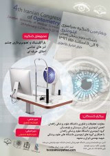 Poster of  4th Congress of Optometry of Zahedan University of Medical Sciences