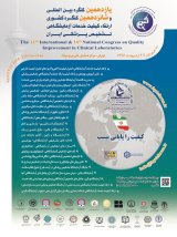 Poster of The 11th International & 16th National Congress on Quality Improvement in Clinical Laboratories