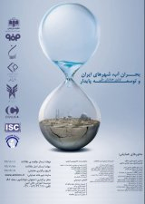 Poster of First National Conference on Water Crisis, Iranian Cities and Sustainable Development