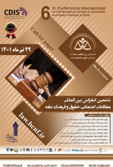 Poster of Sixth International Conference on Social Studies, Law and Popular Culture