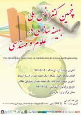 Poster of The 5th National Conference on Optimization in Science and Engineering