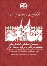 Poster of Fifth Conference on Conceptual and Theoretical Research on Iranian Society