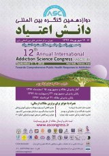 Poster of  12th International Congress on the Knowledge of Addiction