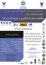 Poster of Fourth National Conference and First International Conference on New Studies in Entrepreneurship and Business Management