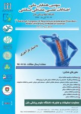 Poster of Third National Conference on Nervous Musculoskeletal Disorders