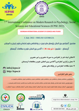 Poster of 7th International Conference on New Research in Psychology, Social Sciences, Educational Sciences