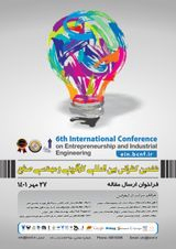 Poster of Sixth International Conference on Entrepreneurship and Industrial Engineering