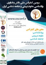 Poster of Conference on Knowledge and Technology of Psychology, Educational Sciences and Sociology of Iran