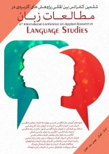 Poster of The sixth International Conference on Applied Research in Language Studies