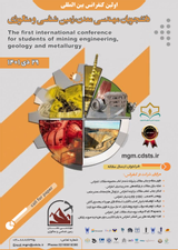 Poster of The first international conference of students of mining engineering, geology and metallurgy