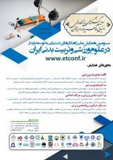Poster of Third National Conference on Strategies for Achieving Sustainable Development in Iran