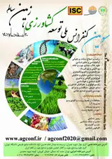 Poster of Third National Conference on Agricultural Development, Healthy Earth