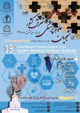 Poster of 13th Annual Congress of Medical Students of Eastern Medical Sciences